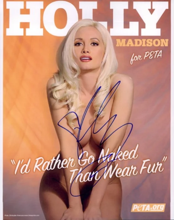Holly Madison autograph