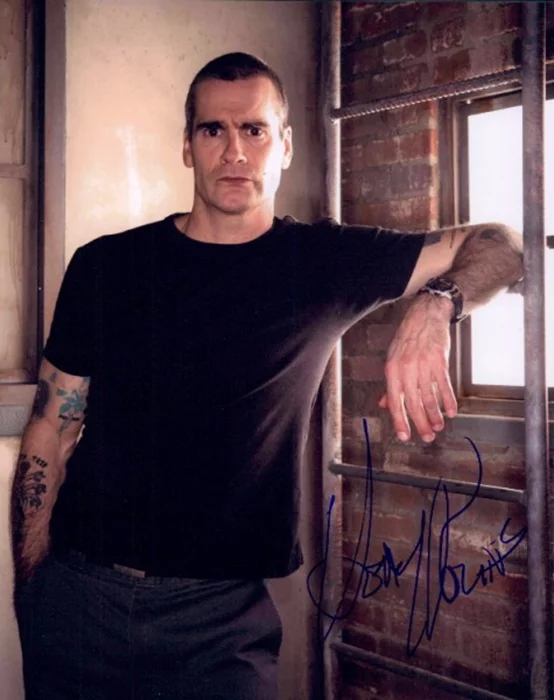 Henry Rollins autograph