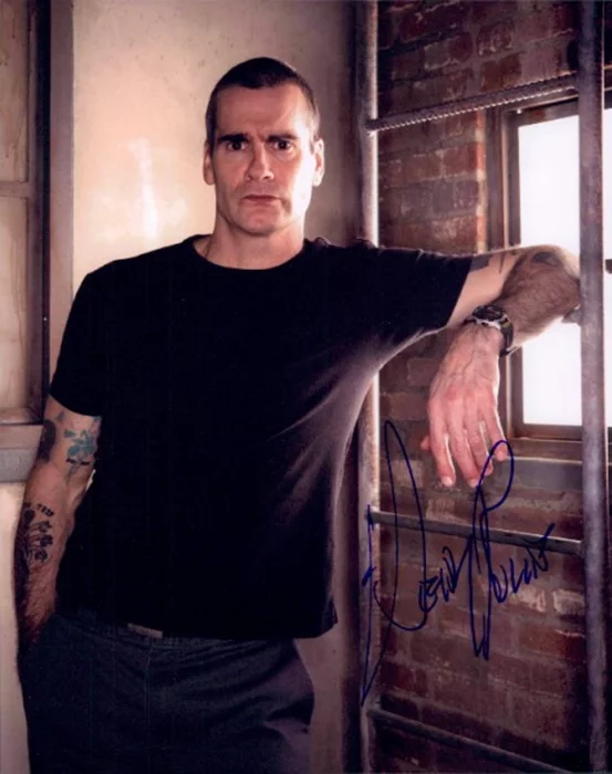 Henry Rollins autograph