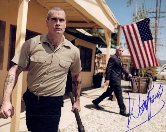 Henry Rollins autograph