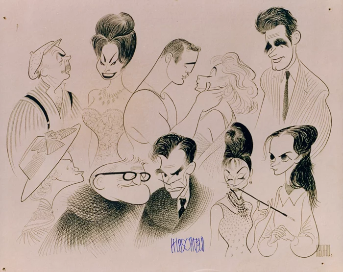 Hirschfeld autograph
