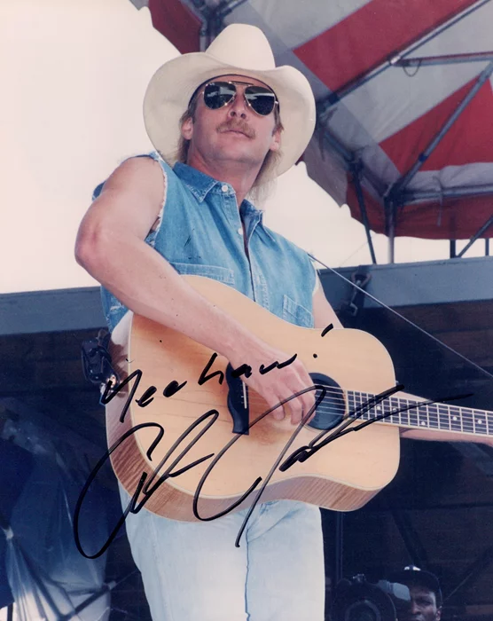 Alan Jackson autograph
