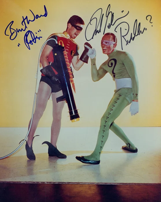 Batman autograph