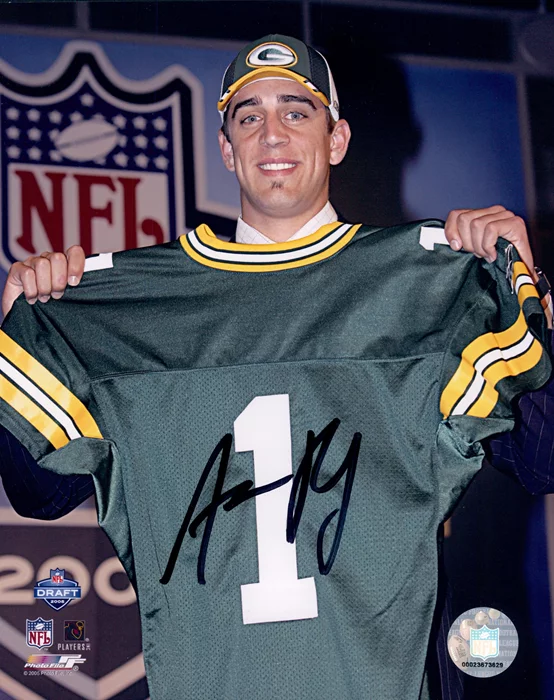 Aaron Rodgers autograph