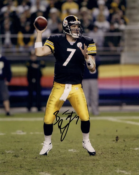 Ben Roethlisberger autograph
