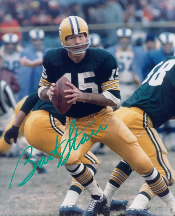 Bart Starr autograph