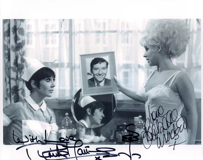 Carry On Nurse autograph