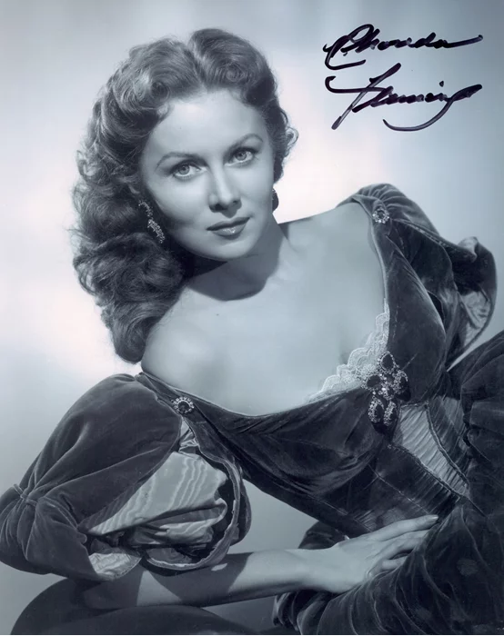 Rhonda Fleming autograph