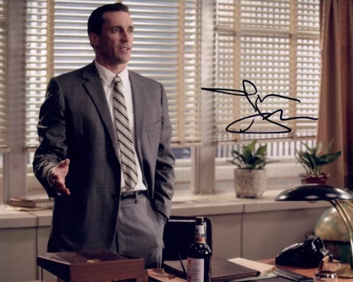 Jon Hamm autograph