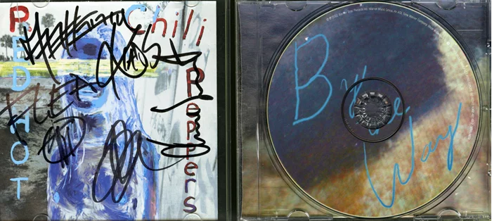 Red Hot Chili Peppers autograph