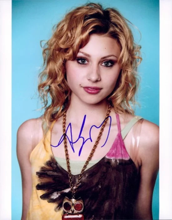 Aly Michalka autograph