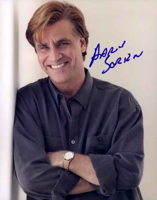 Aaron Sorkin autograph
