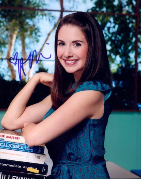 Alison Brie autograph