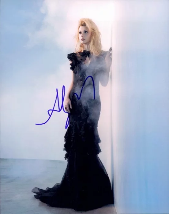 Aly Michalka autograph