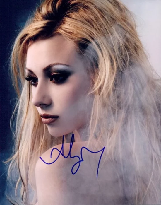 Aly Michalka autograph