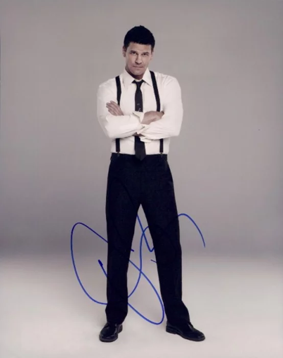David Boreanaz autograph