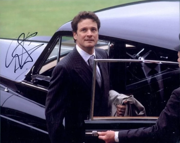 Colin Firth autograph