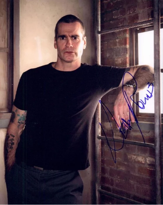 Henry Rollins autograph