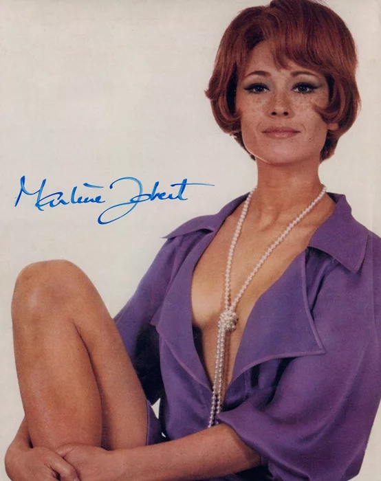 Marlene Jobert autograph