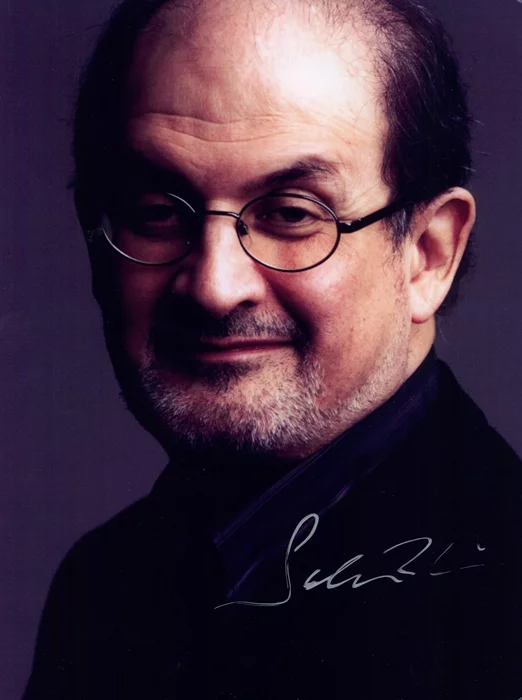 Salman Rushdie autograph