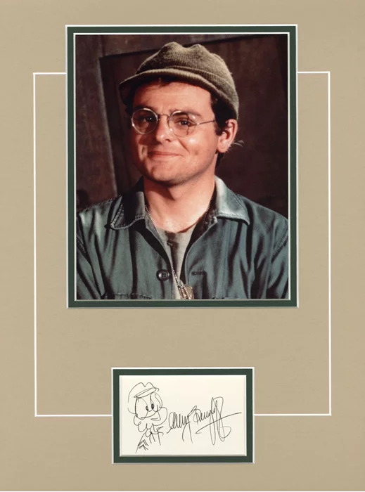 Gary Burghoff autograph