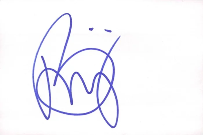 Benji Madden autograph