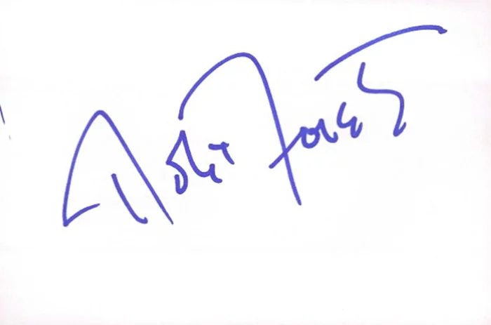 Robert Forster autograph