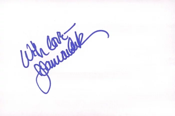 Joan Van Ark autograph