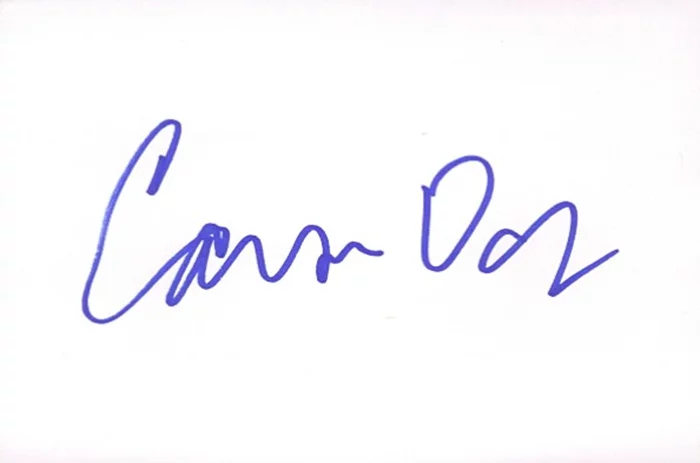 Carson Daly autograph