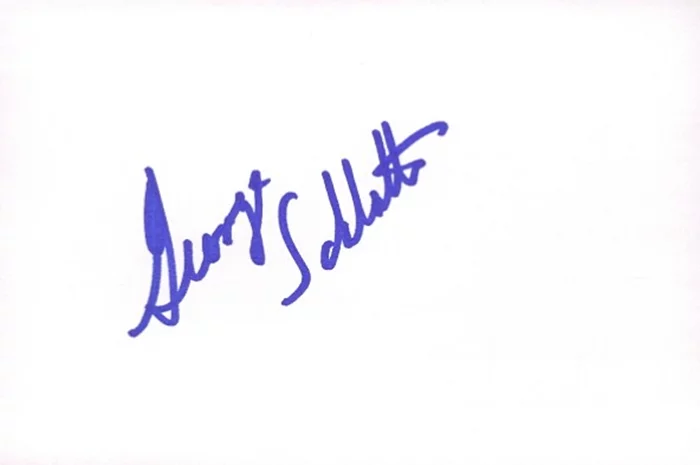 George Schlatter autograph