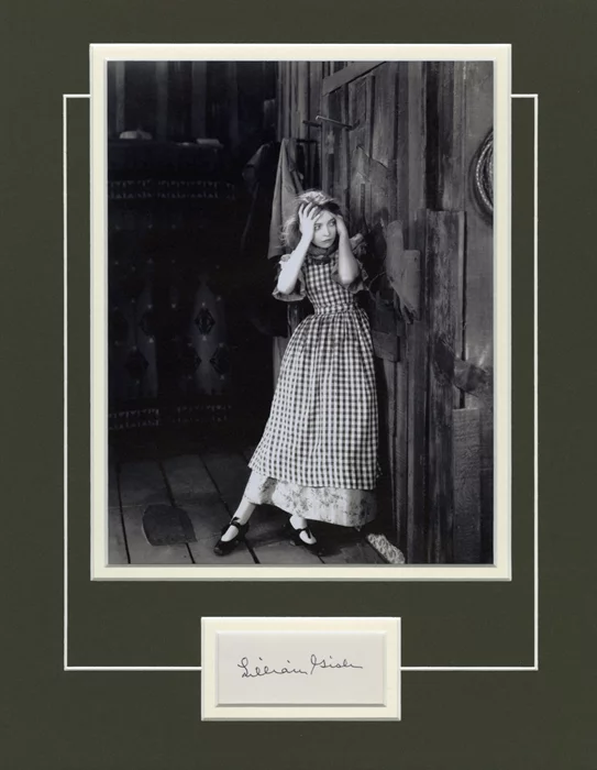 Lillian Gish autograph