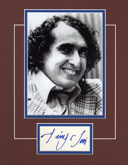 Tiny Tim autograph