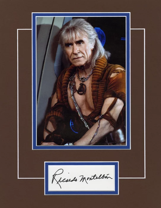 Ricardo Montalban autograph