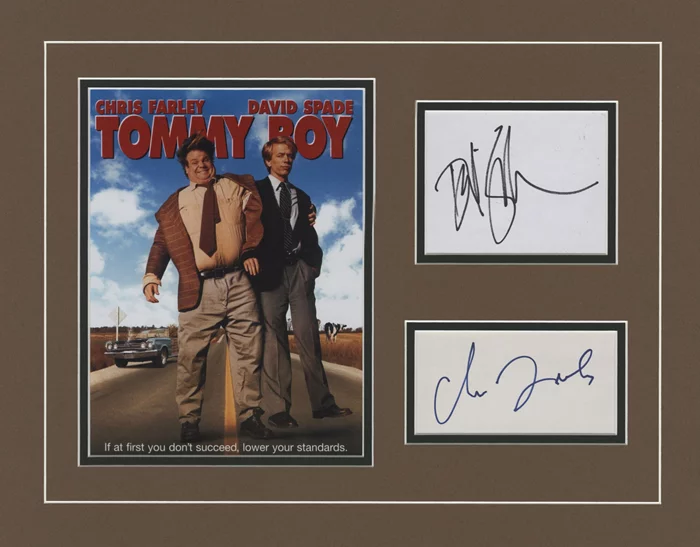 Tommy Boy autograph