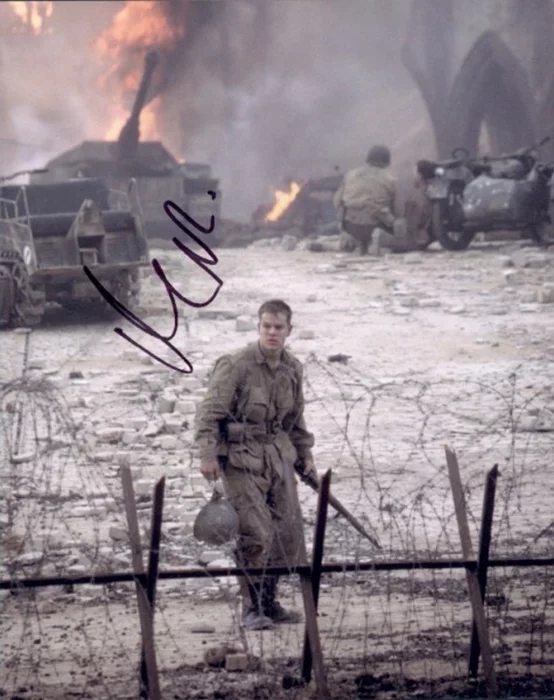 Matt Damon autograph