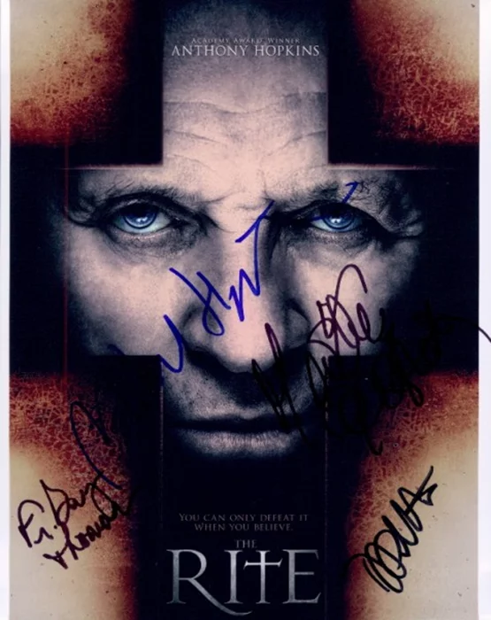 The Rite autograph