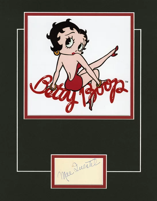 Betty Boop autograph