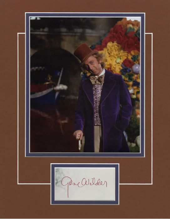 Gene Wilder autograph