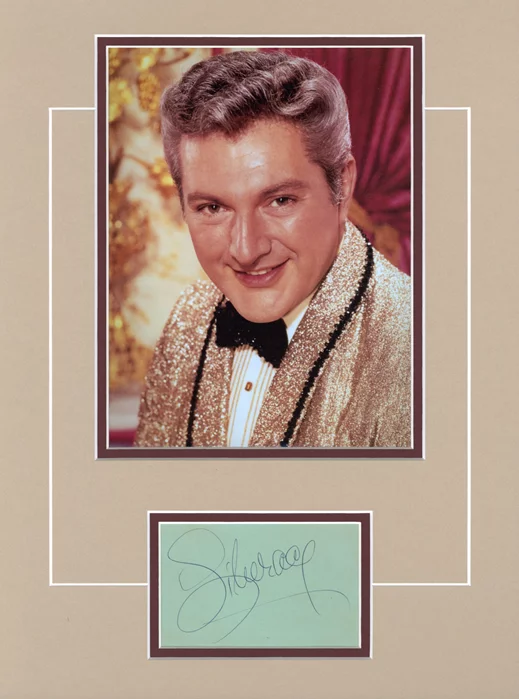 Liberace autograph