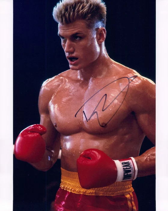 Dolph Lundgren autograph