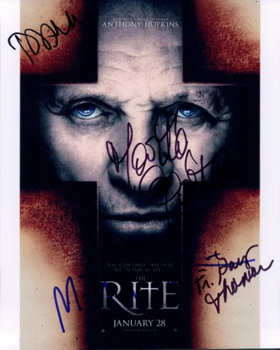 The Rite autograph