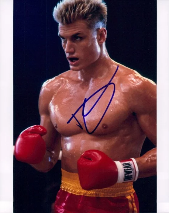 Dolph Lundgren autograph