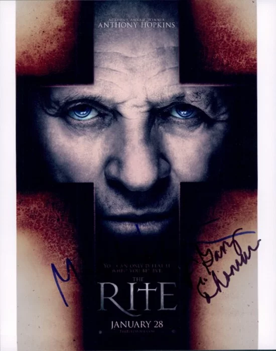 The Rite autograph