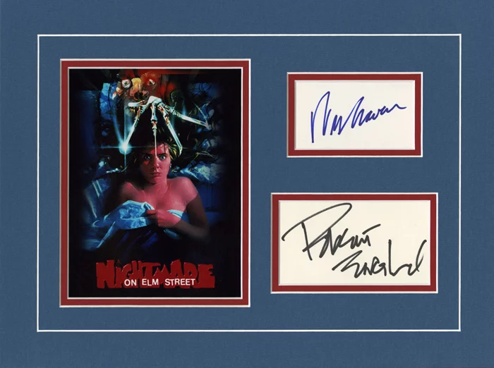 A Nightmare on Elm Street autograph