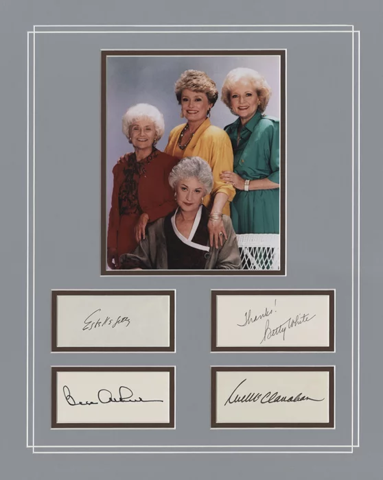 The Golden Girls autograph