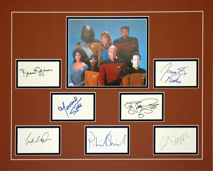 Star Trek: The Next Generation autograph