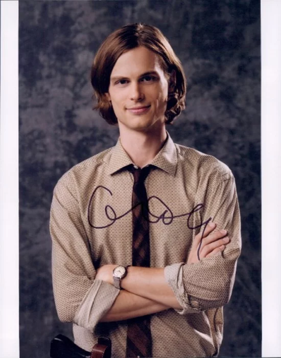 Matthew Gray Gubler autograph