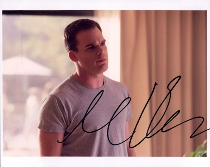 Michael C. Hall autograph