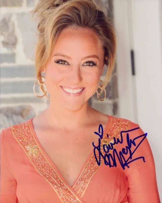 Lauren C. Mayhew autograph