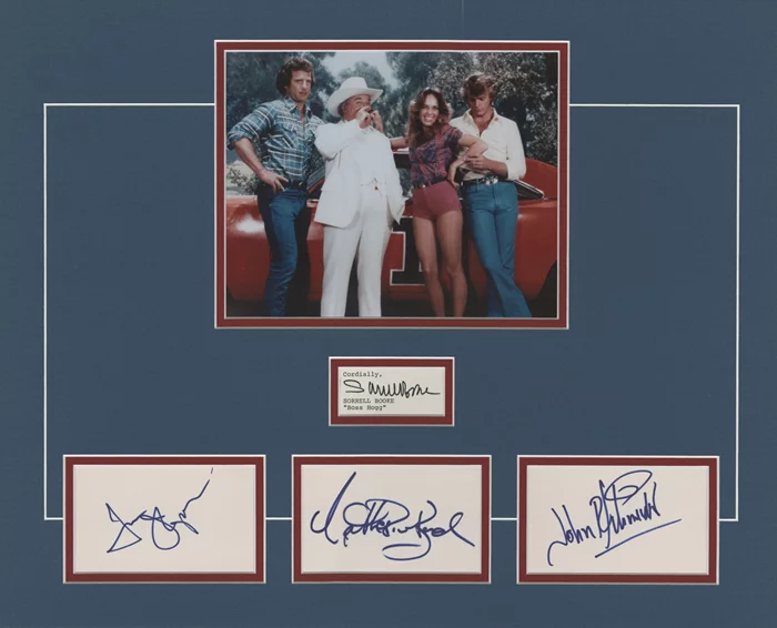 The Dukes of Hazzard autograph